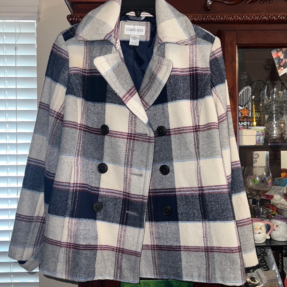 Plaid coat